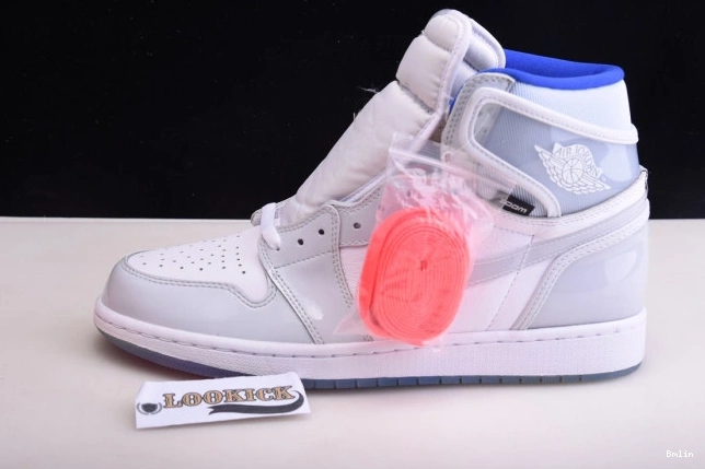 Bmlin Racer High Retro Jordan CK6637-104 Air Zoom 1 Blue White 0716